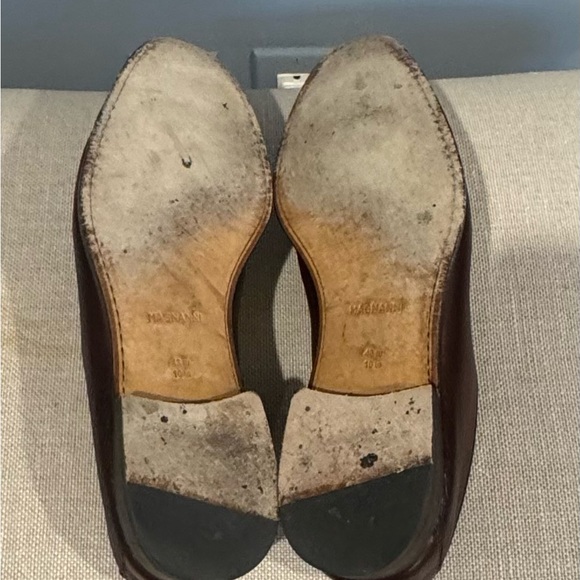 Magnanni Men's Seneca Grained Leather Tassel Loafers, Size EU 43/US 10 - Picture 4 of 6